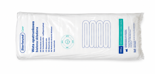 Przejdź do produktu Wata opatrunkowa 500g