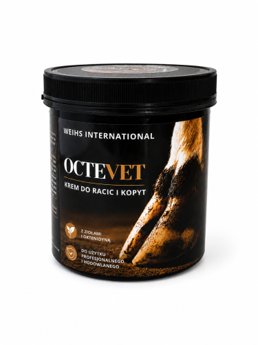 Przejdź do produktu OCTEVET - krem do racic i kopyt 450g